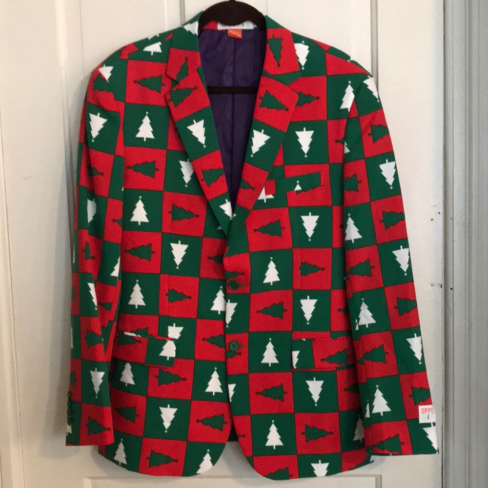 OppoSuits  Festive Holiday Jacket and Pants